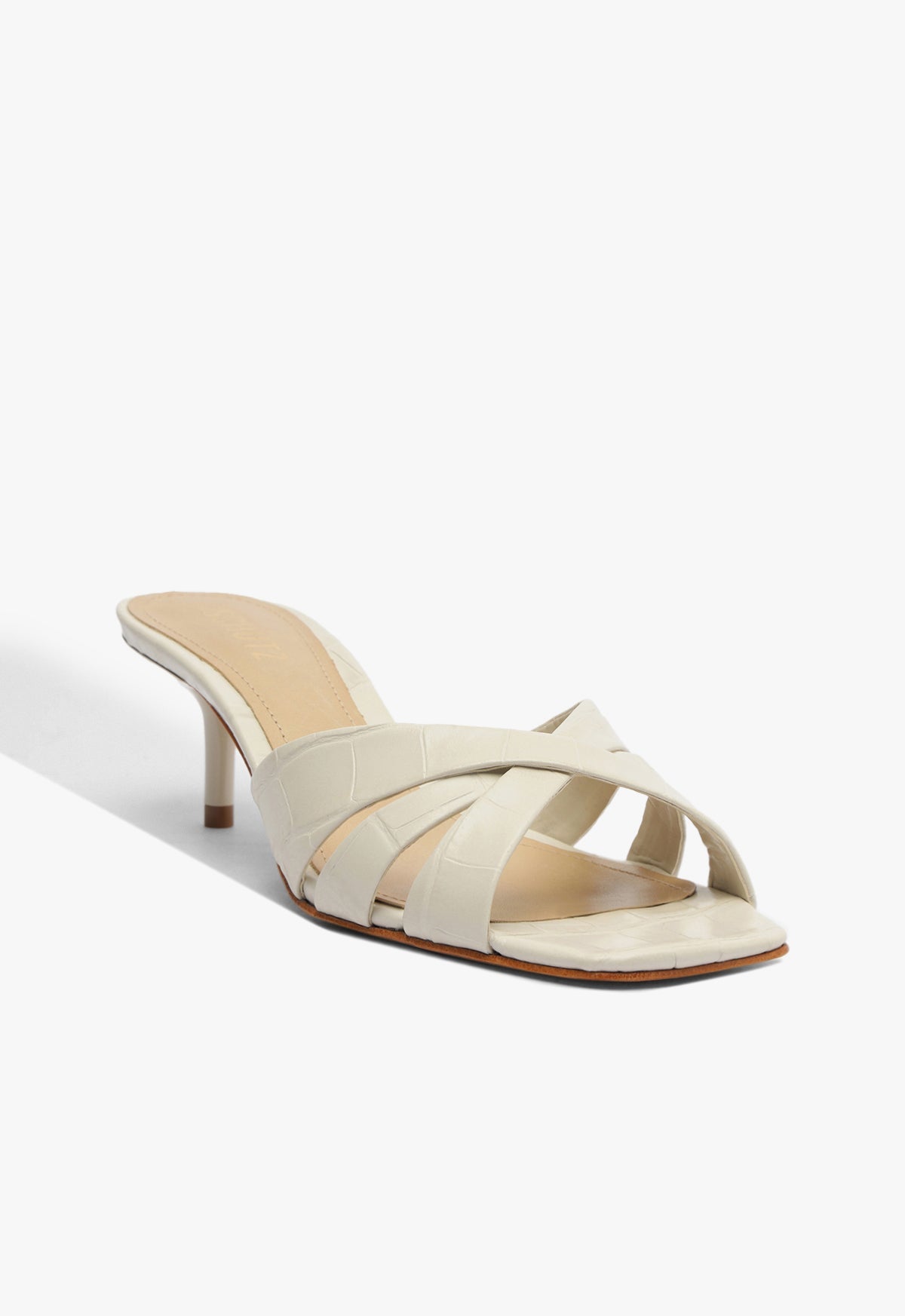 Keefa Mule Croc Sandal FALL 24 - Schutz Shoes