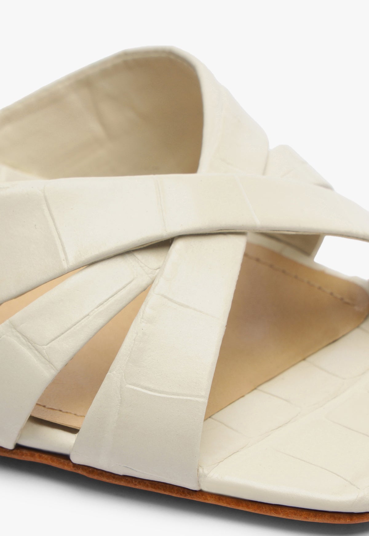 Keefa Mule Croc Sandal FALL 24 - Schutz Shoes