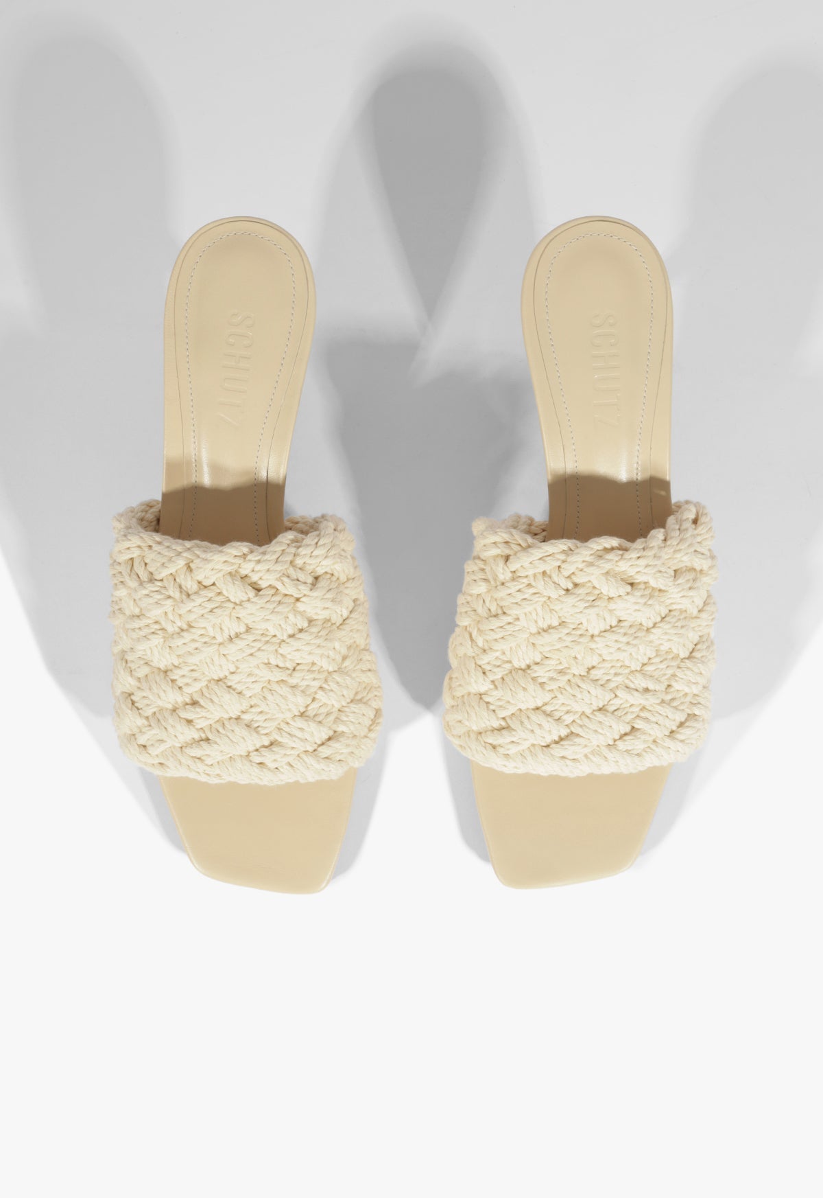 Tiana Mid Raffia Sandal SPRING 25 - Schutz Shoes