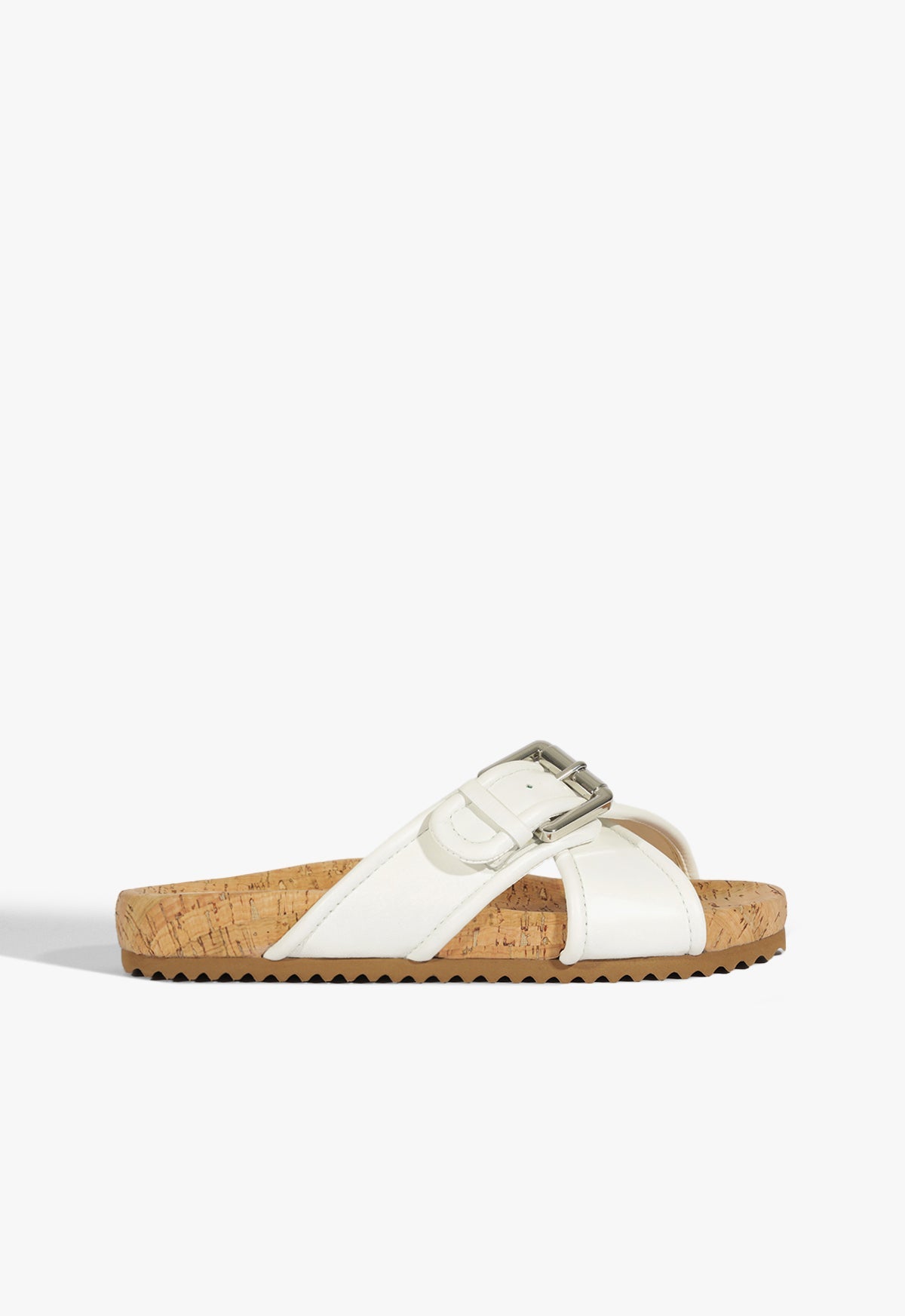 Nairobi Sporty Sandal SPRING 25 5 White Leather - Schutz Shoes