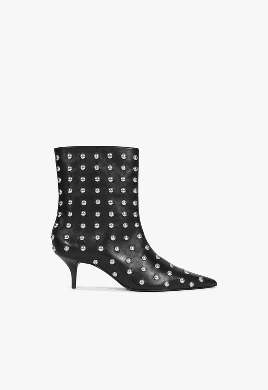 Gail Studs Bootie FALL 24 5 Black Atanado Leather - Schutz Shoes