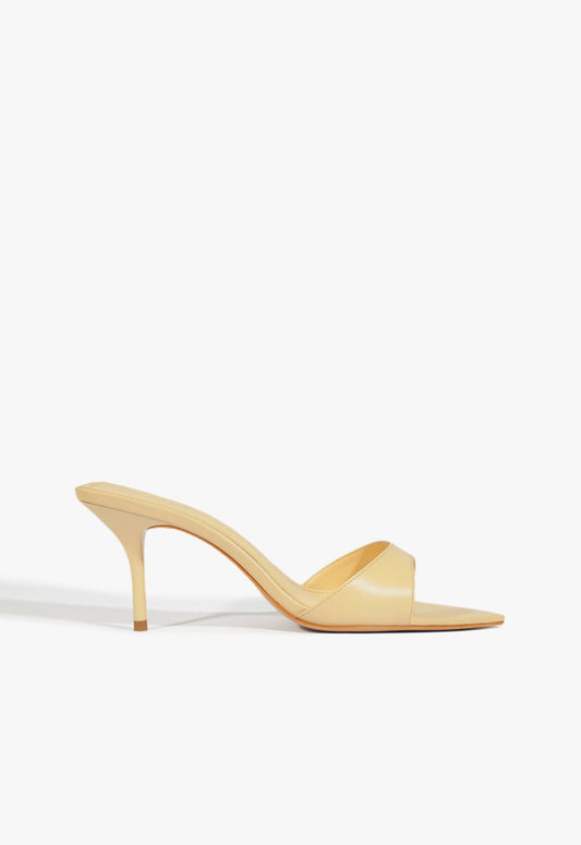 Elodie Sandal RESORT 25 5 Beige Leather - Schutz Shoes