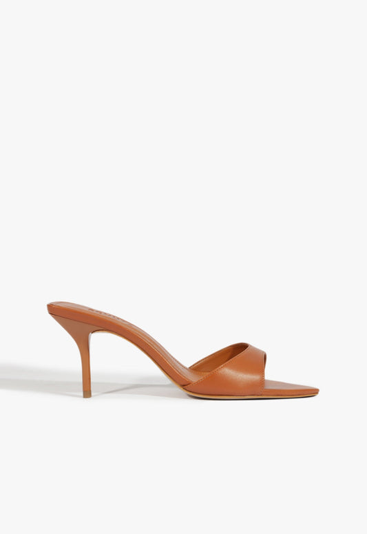 Elodie Sandal RESORT 25 5 Brown Leather - Schutz Shoes