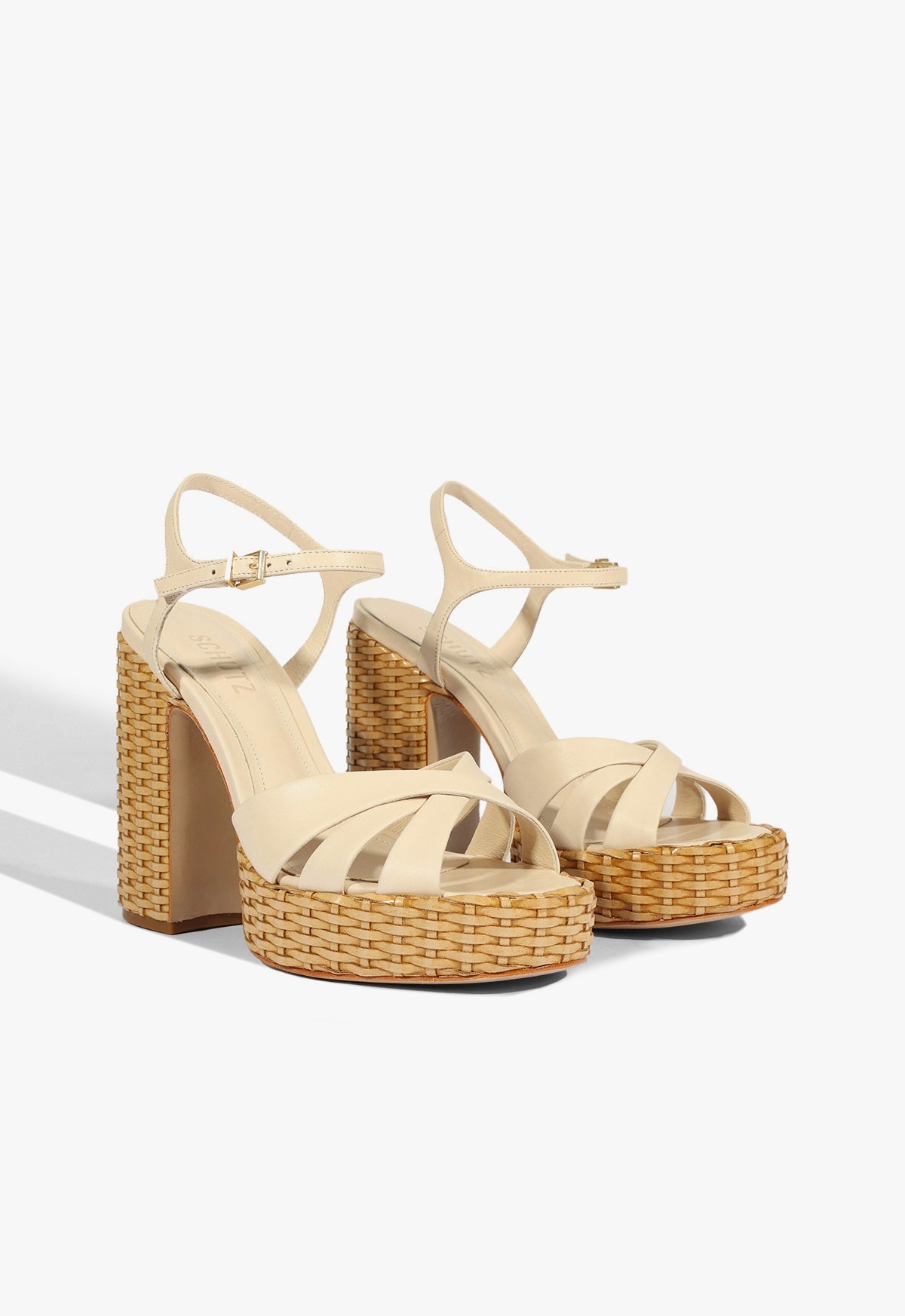 Keefa Straw Sandal SUMMER 25 - Schutz Shoes
