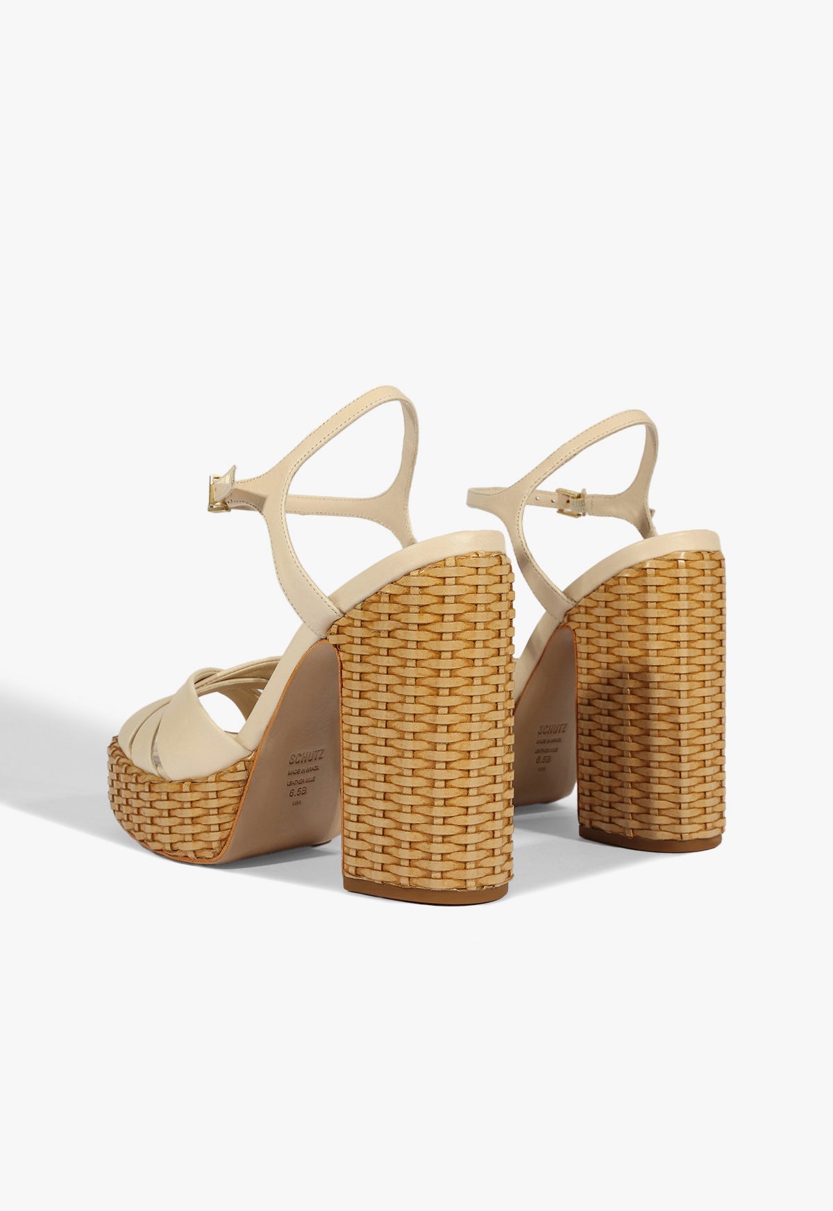 Keefa Straw Sandal SUMMER 25 - Schutz Shoes