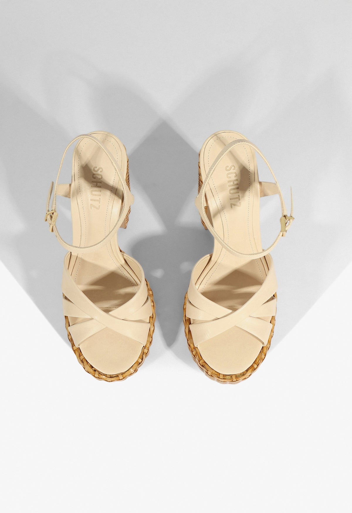 Keefa Straw Sandal SUMMER 25 - Schutz Shoes