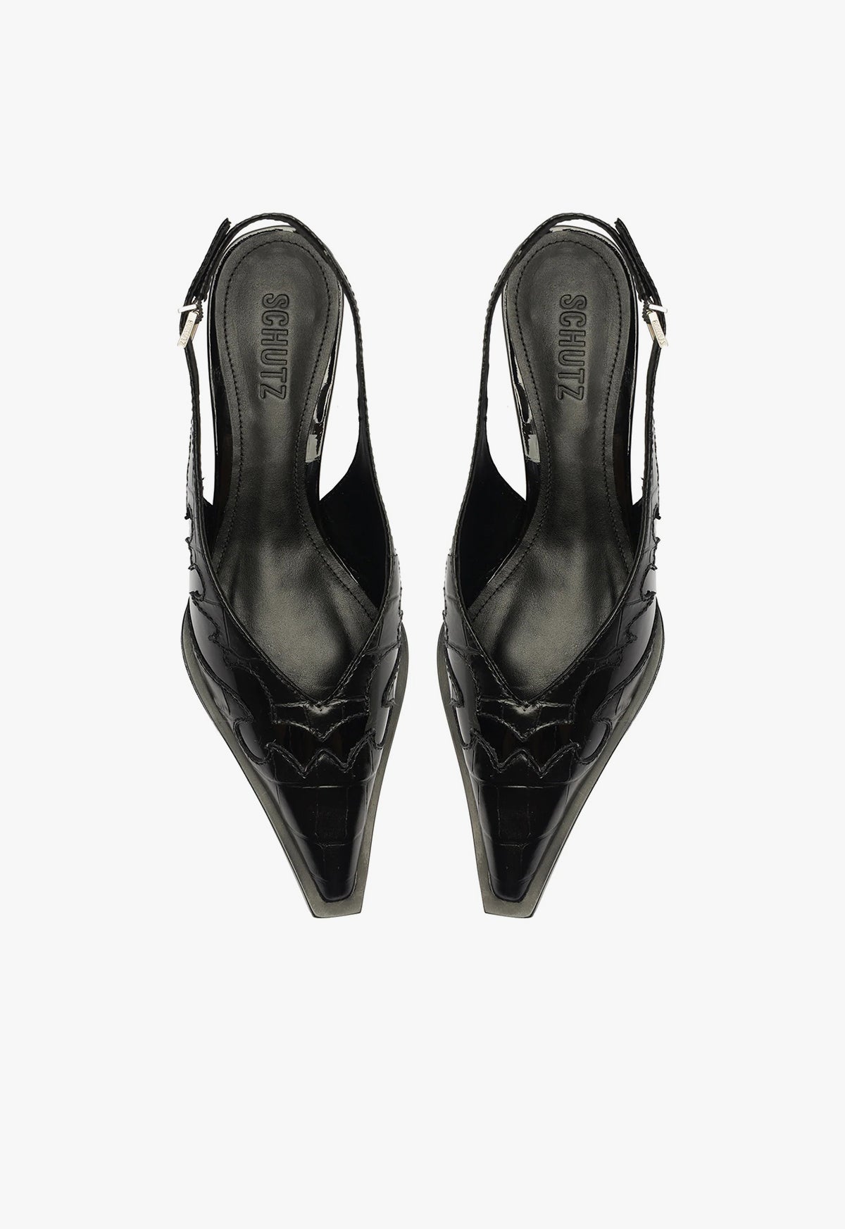 Daria Sling Patent Leather Pump PRE FALL 24 - Schutz Shoes