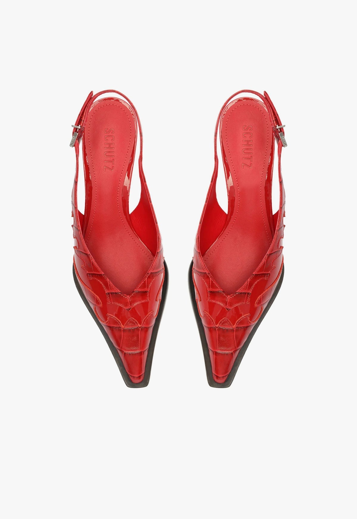 Daria Sling Patent Leather Pump PRE FALL 24 - Schutz Shoes