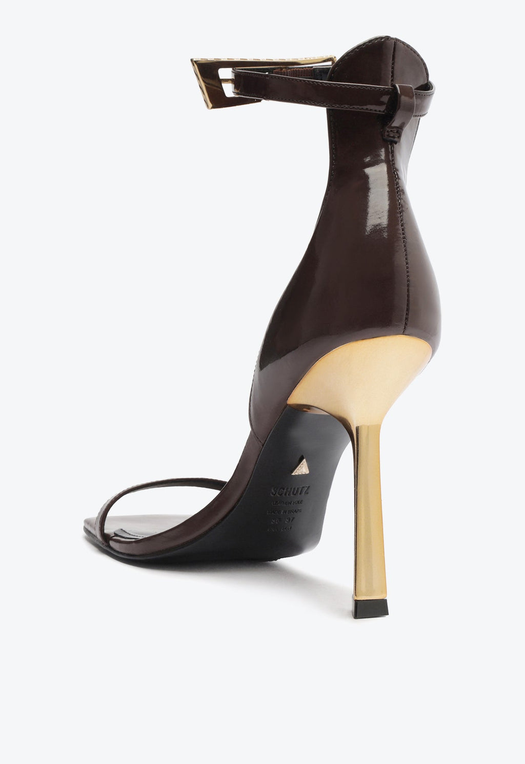 Ciara Patent Leather Sandal PRE FALL 24 - Schutz Shoes