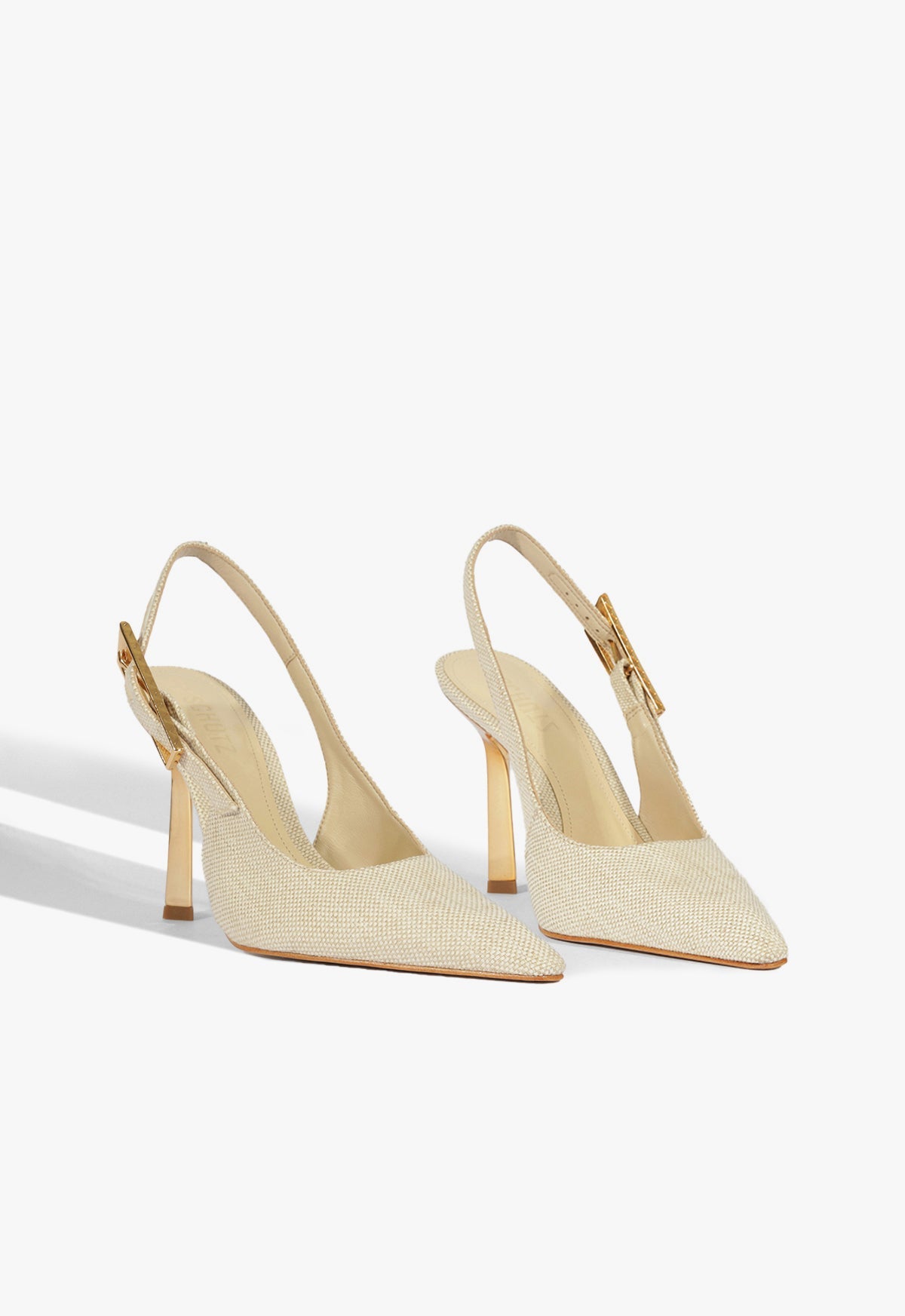Ciara High Stiletto Beige Pump SPRING 25 - Schutz Shoes