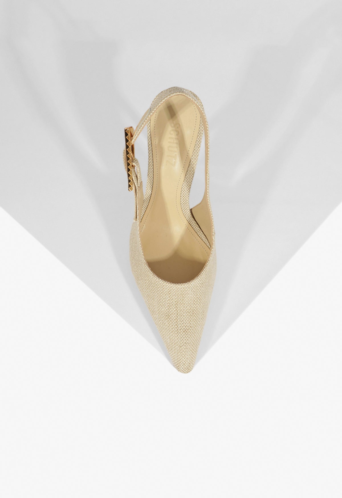 Ciara High Stiletto Beige Pump SPRING 25 - Schutz Shoes