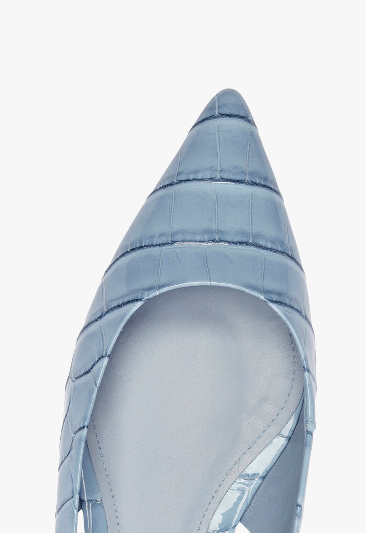 Paola Blue Leather Flat RESORT 25 - Schutz Shoes