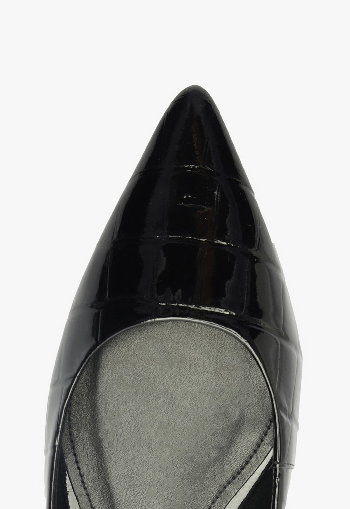 Paola Black Leather Flat RESORT 25 - Schutz Shoes