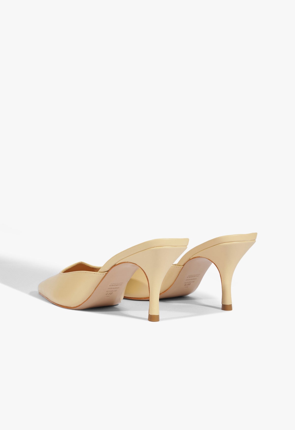 Buffy Mid Stiletto Beige Pump SPRING 25 - Schutz Shoes