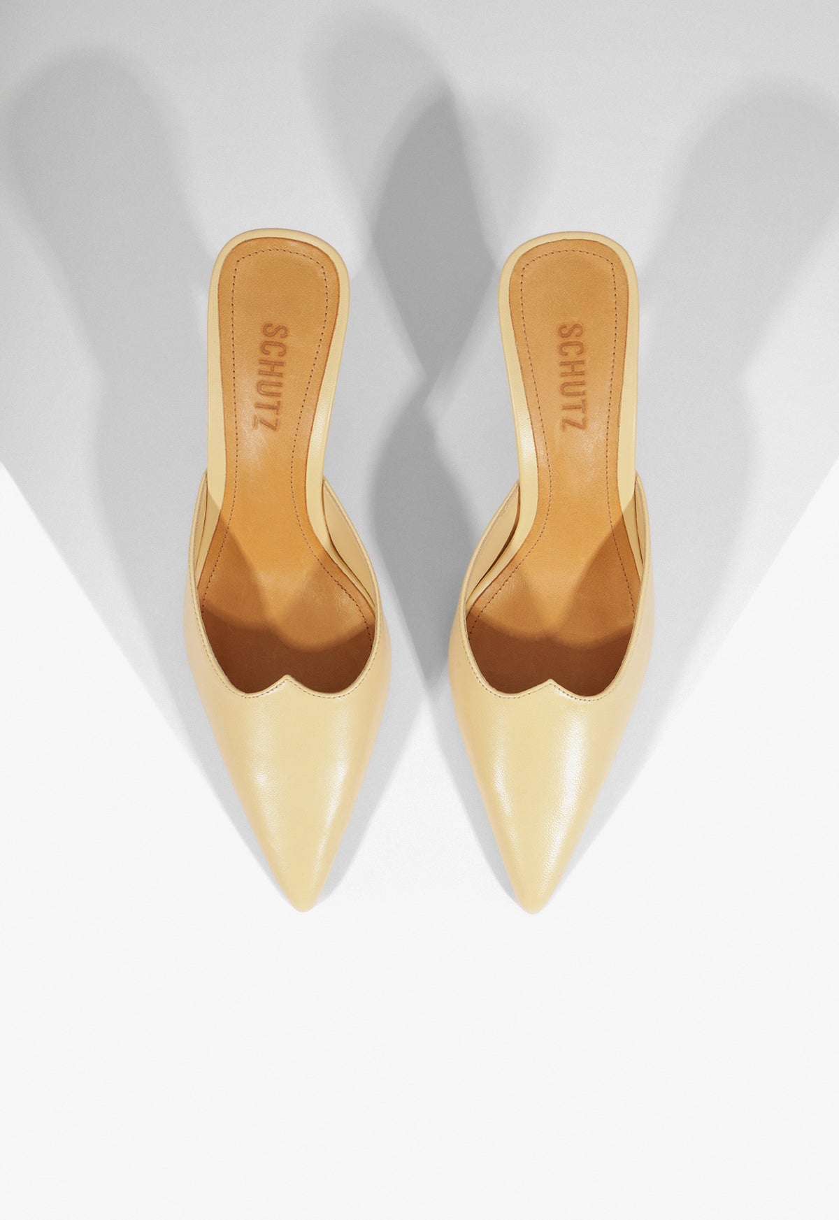 Buffy Mid Stiletto Beige Pump SPRING 25 - Schutz Shoes