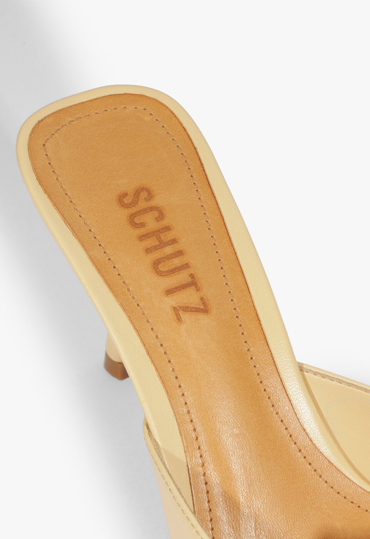 Buffy Mid Stiletto Beige Pump SPRING 25 - Schutz Shoes
