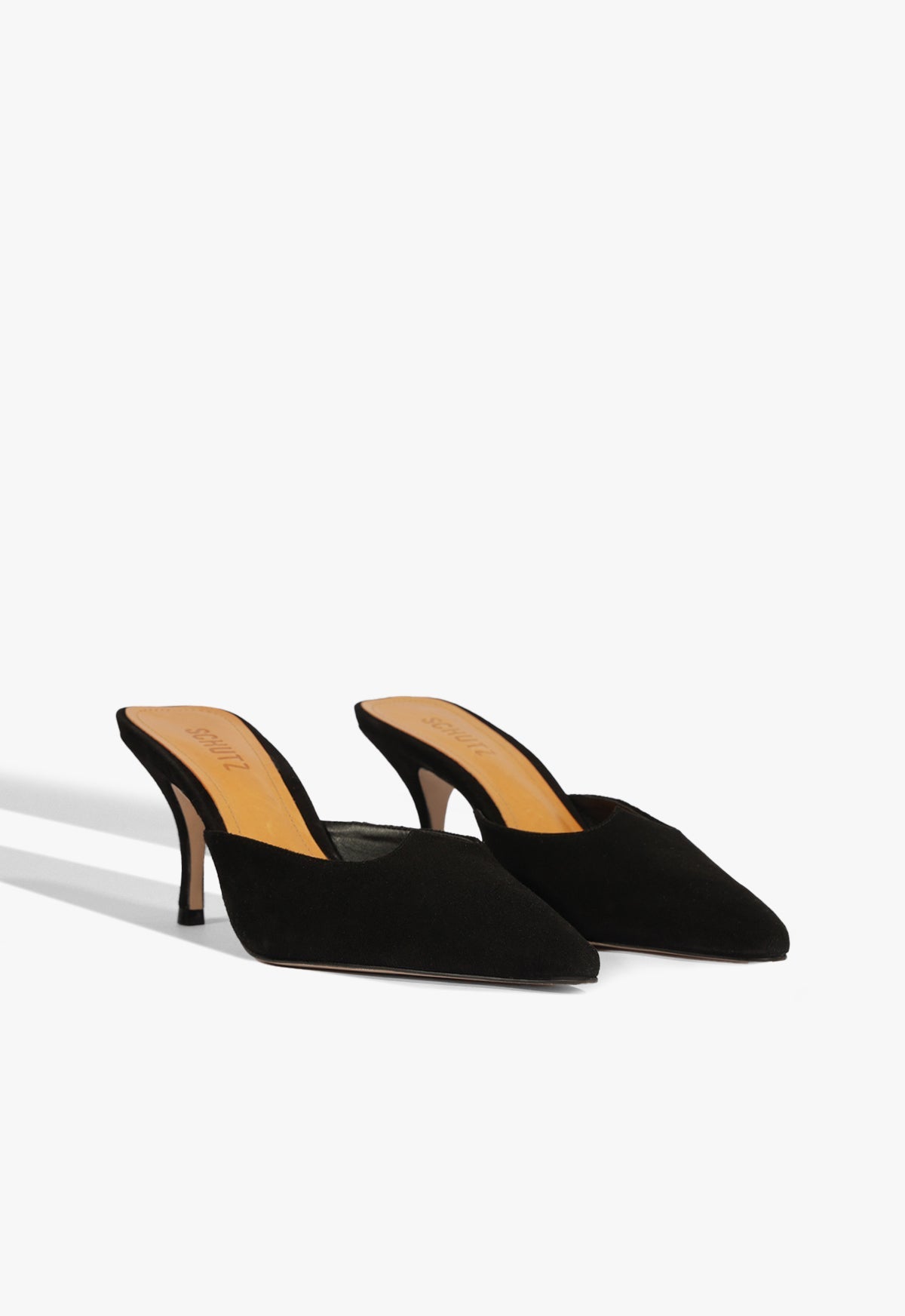 Buffy Mid Stiletto Black Pump SPRING 25 - Schutz Shoes