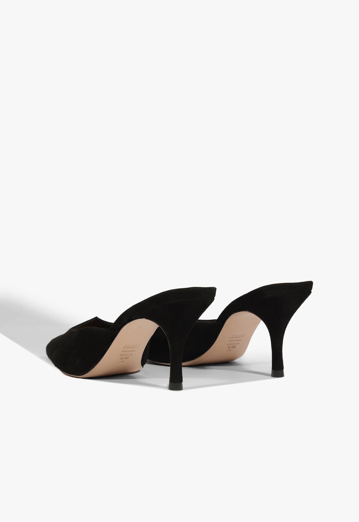 Buffy Mid Stiletto Black Pump SPRING 25 - Schutz Shoes