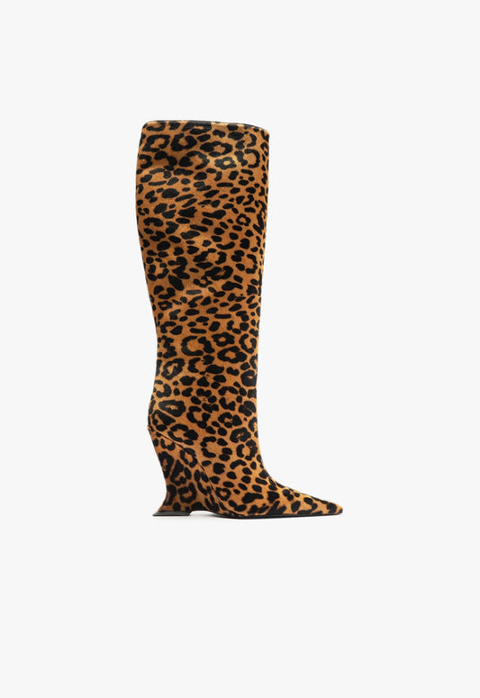 Siena Boot WINTER 24 5 Animal Print Leather - Schutz Shoes