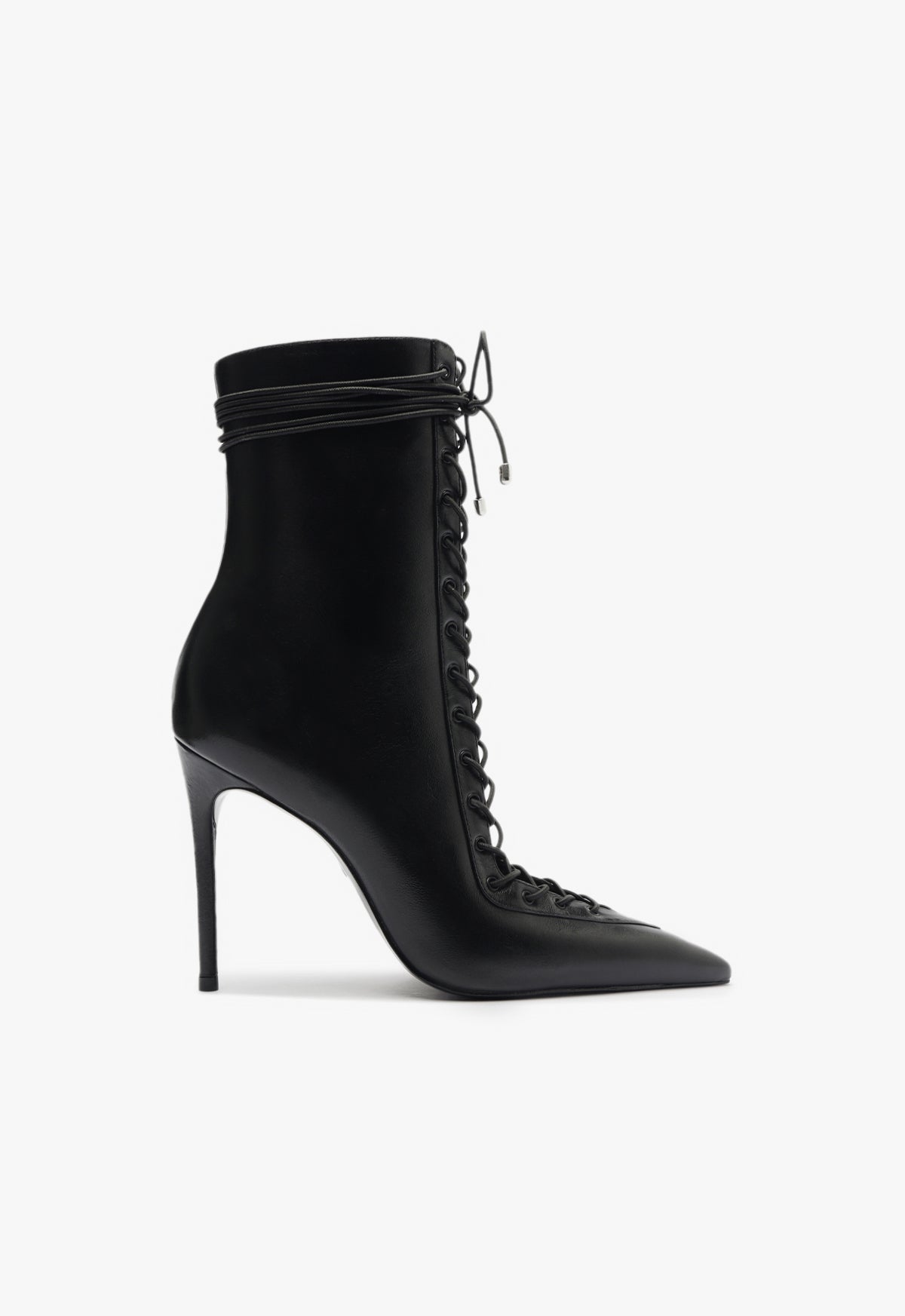Bella Bootie WINTER 24 5 Black Atanado Leather - Schutz Shoes