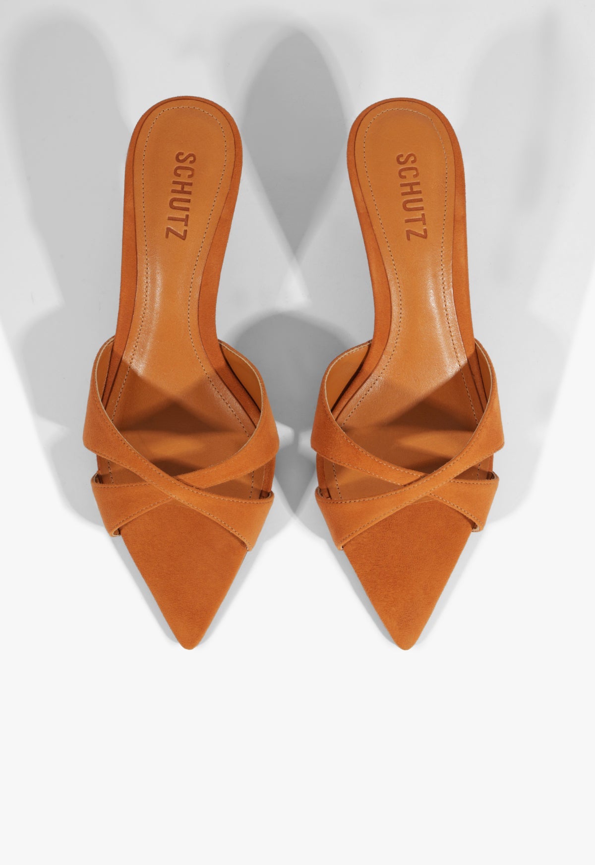 Hilda Leaf Mule Suede Sandal PRE FALL 25 - Schutz Shoes