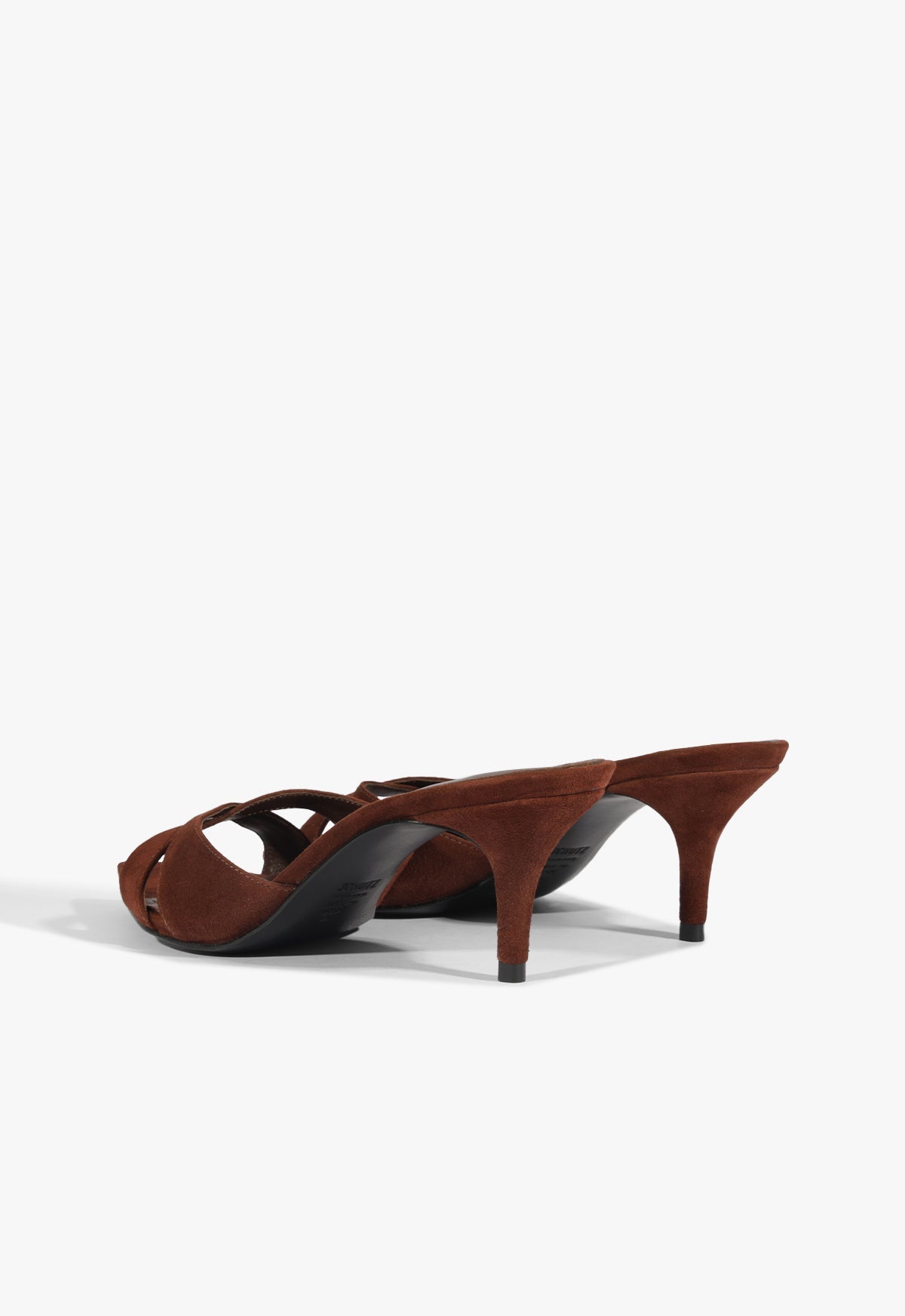 Hilda Leaf Mule Suede Sandal PRE FALL 25 - Schutz Shoes