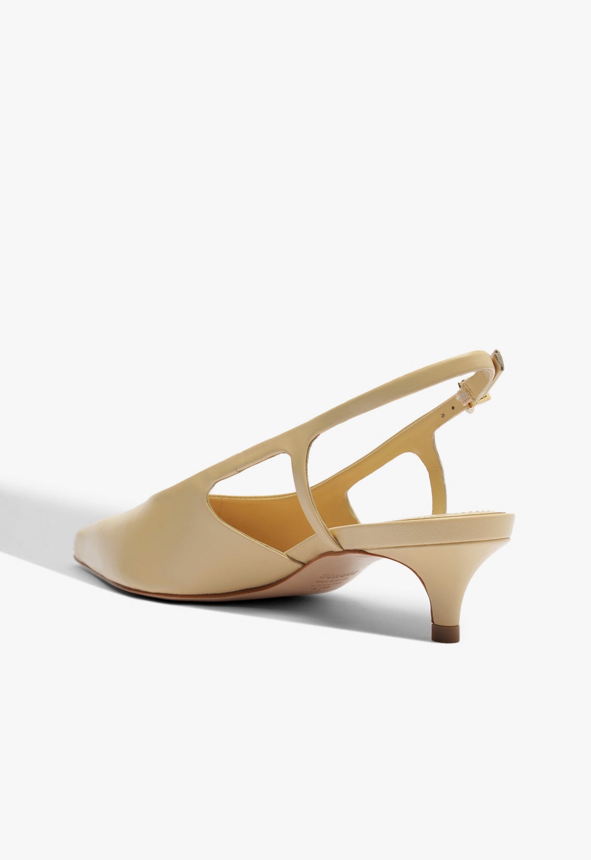 Boris Kitten Leather Pump RESORT 25 - Schutz Shoes