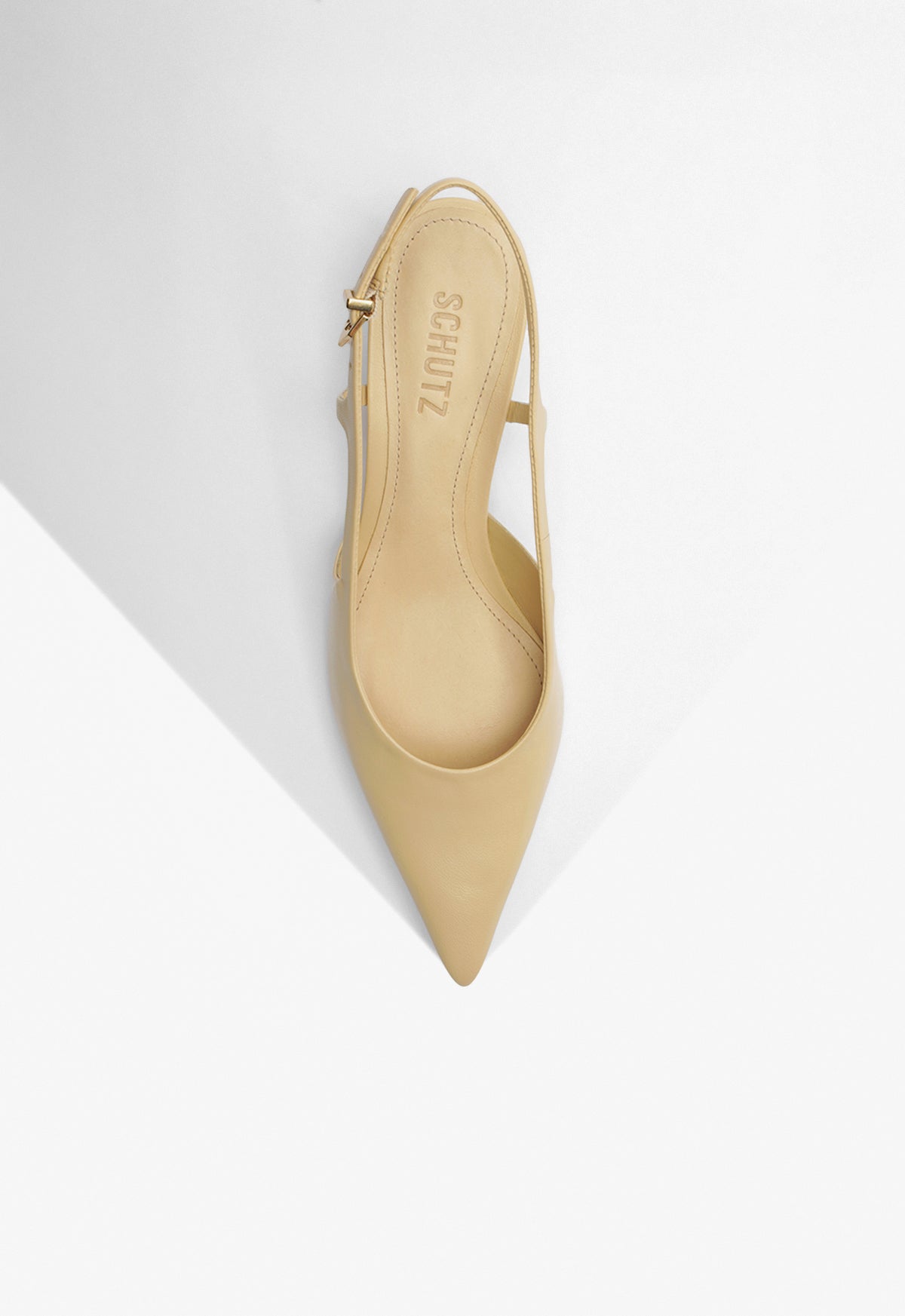 Boris Kitten Leather Pump RESORT 25 - Schutz Shoes