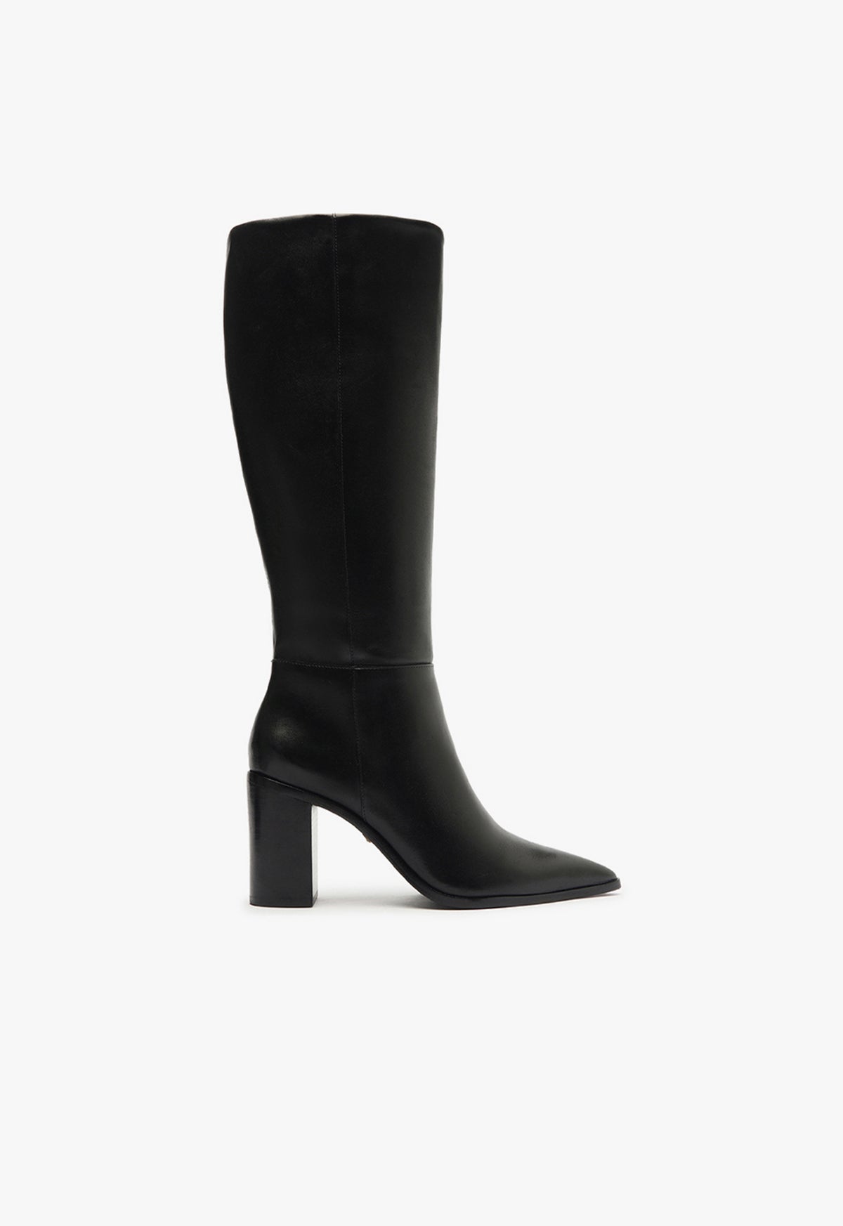 Mikki Up Block Boot CO 5 Black Leather - Schutz Shoes