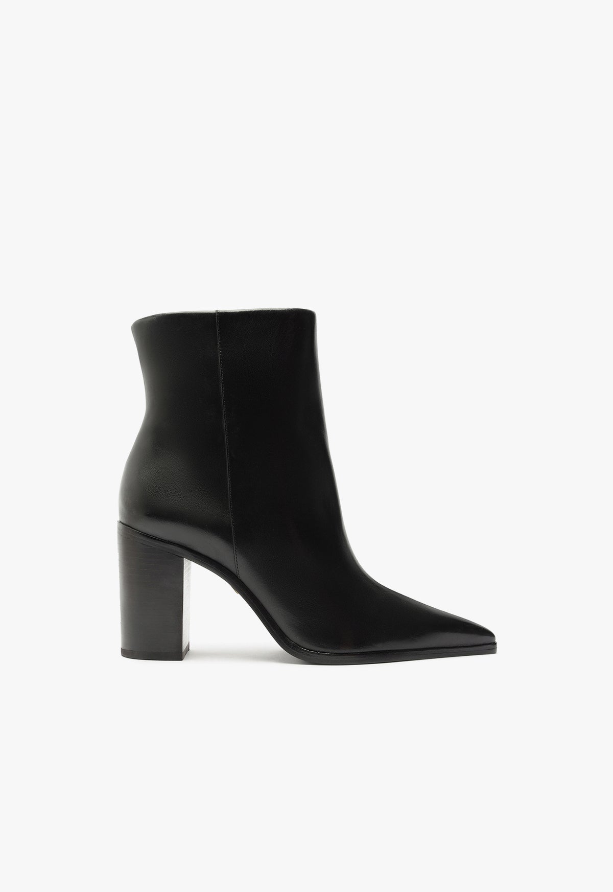 Mikki Block Bootie CO 5 Black Leather - Schutz Shoes