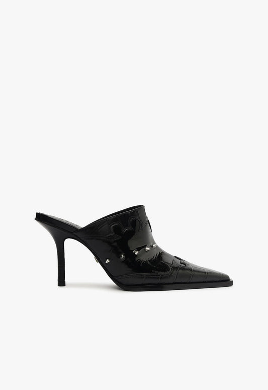 Mariah Patent Leather Pump PRE FALL 24 5 Black Patent Leather - Schutz Shoes
