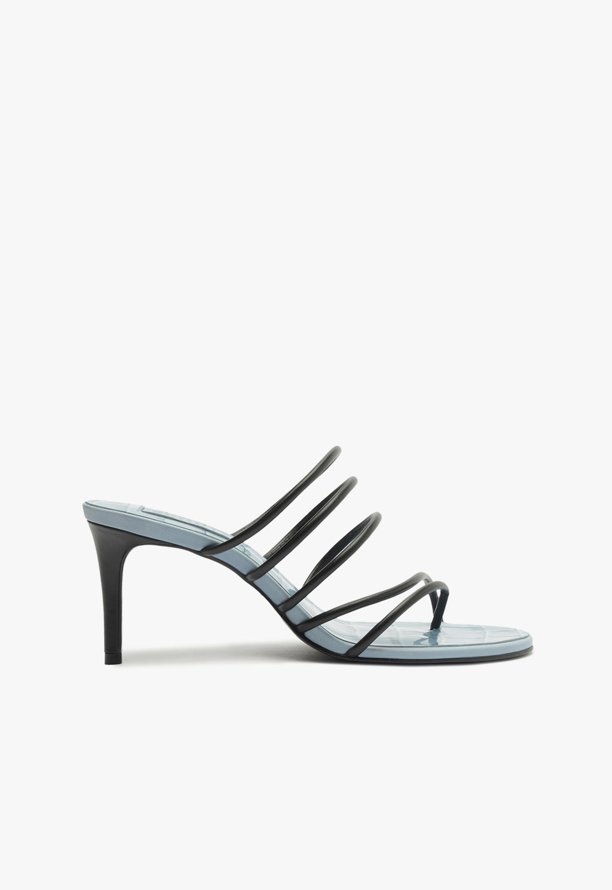 Malta Mule Sandal RESORT 25 5 Blue Synthetic - Schutz Shoes