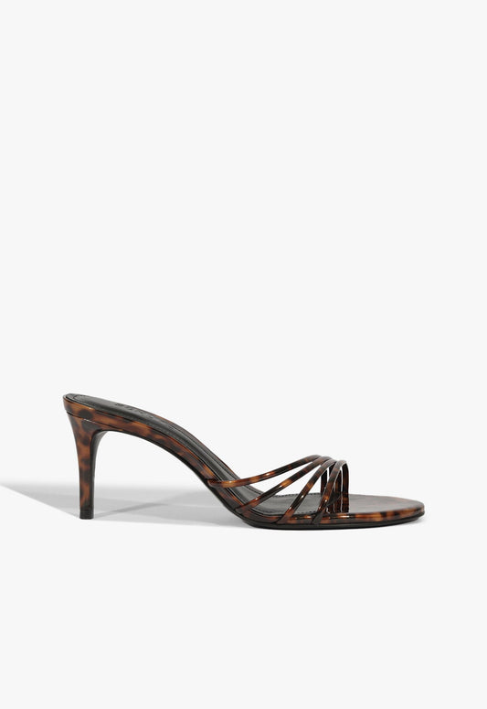 Inez Mule Sandal SPRING 25 5 Animal Print Patent - Schutz Shoes