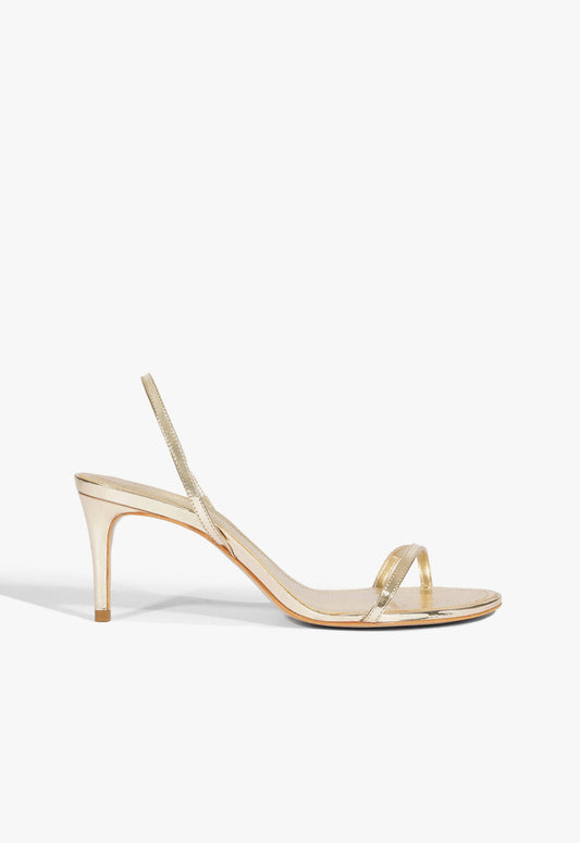 Diana Mid Sandal SUMMER 25 5 Gold Metallic - Schutz Shoes