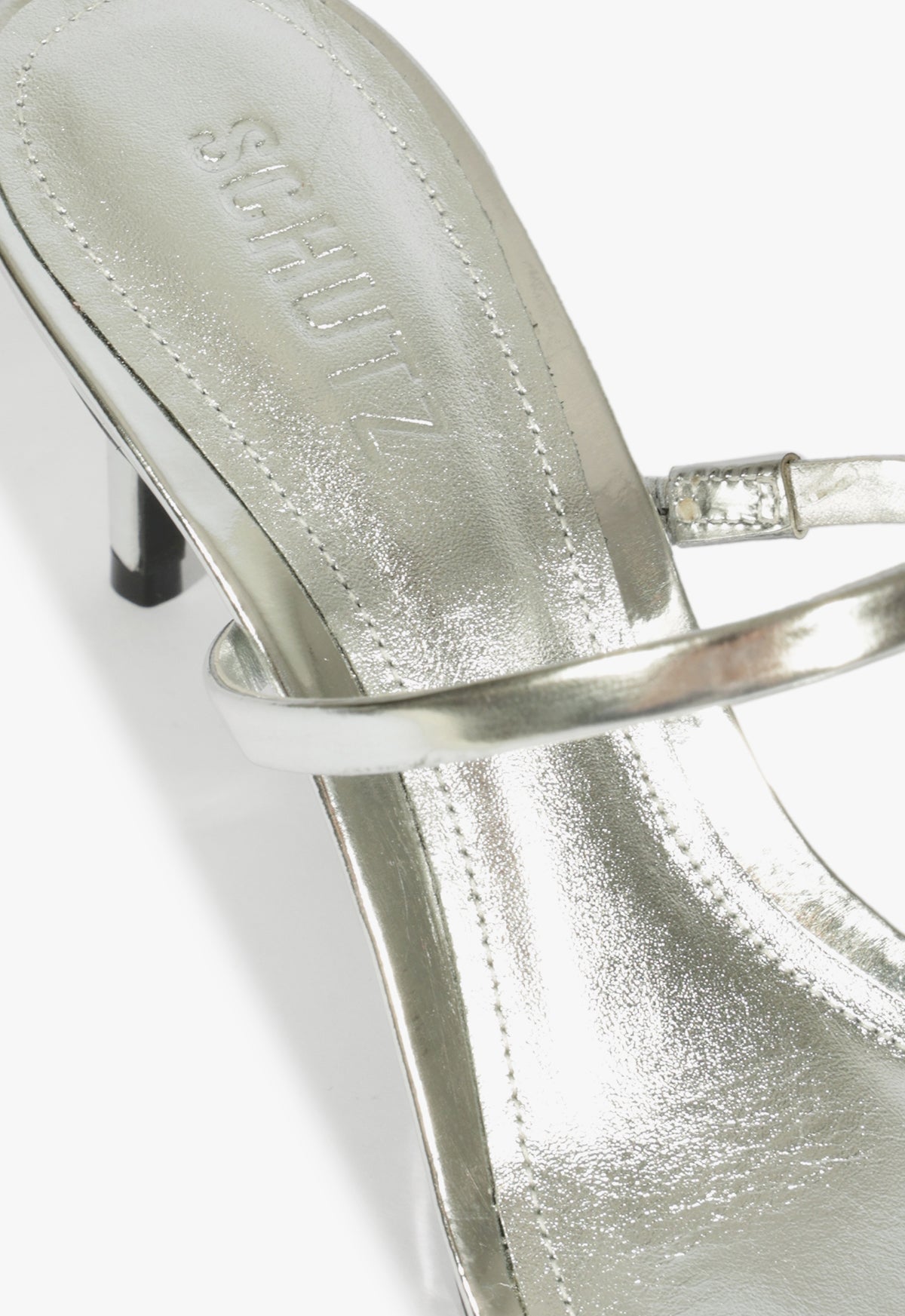 Jessica Mid Mule Metallic Sandal PRE FALL 25 - Schutz Shoes
