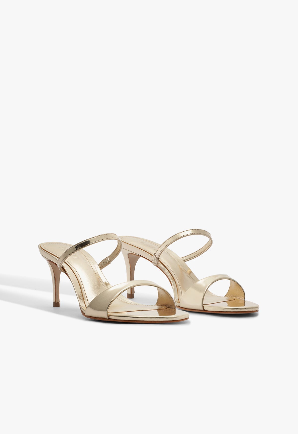 Jessica Mid Mule Metallic Sandal PRE FALL 25 - Schutz Shoes