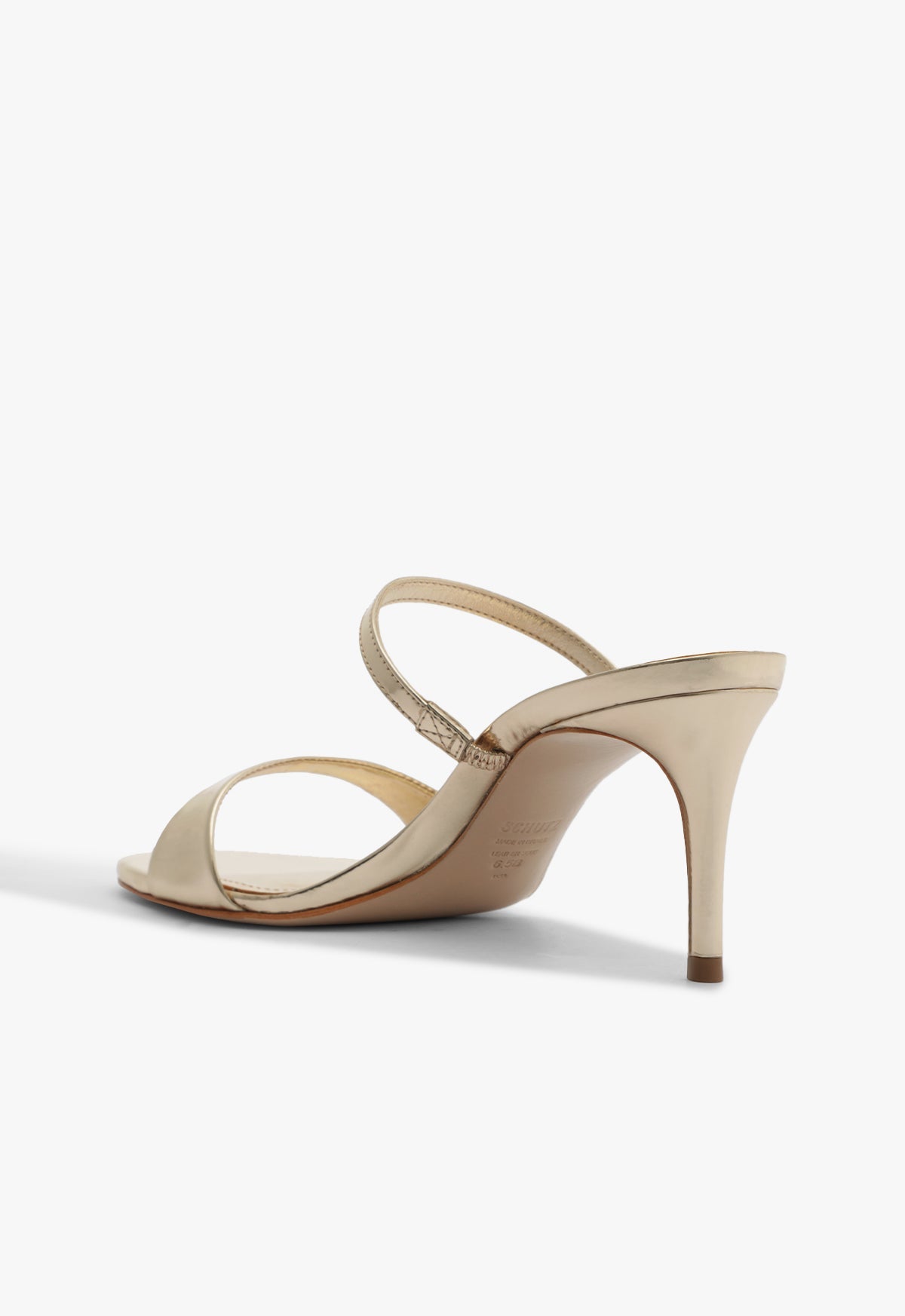 Jessica Mid Mule Metallic Sandal PRE FALL 25 - Schutz Shoes