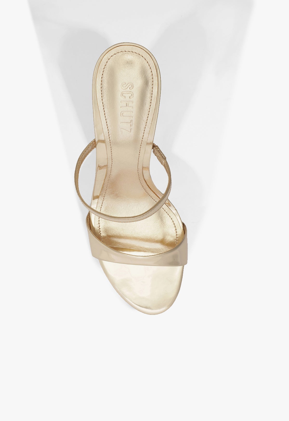 Jessica Mid Mule Metallic Sandal PRE FALL 25 - Schutz Shoes