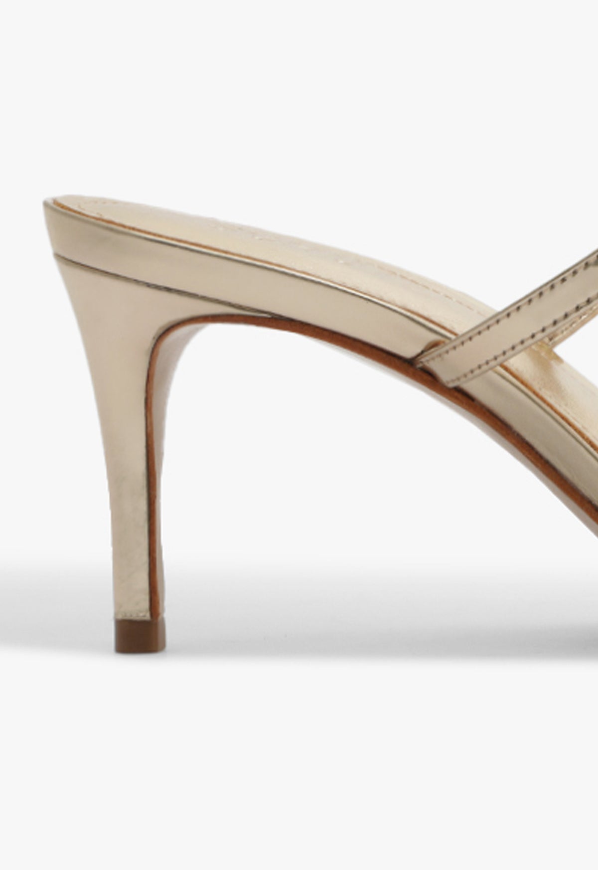 Jessica Mid Mule Metallic Sandal PRE FALL 25 - Schutz Shoes