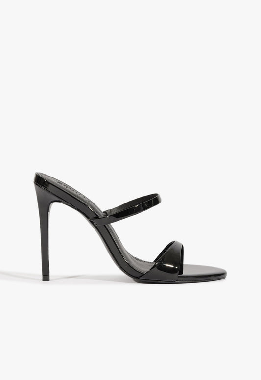 Jessica Mule Patent Sandal PRE FALL 25 5 Black Patent - Schutz Shoes
