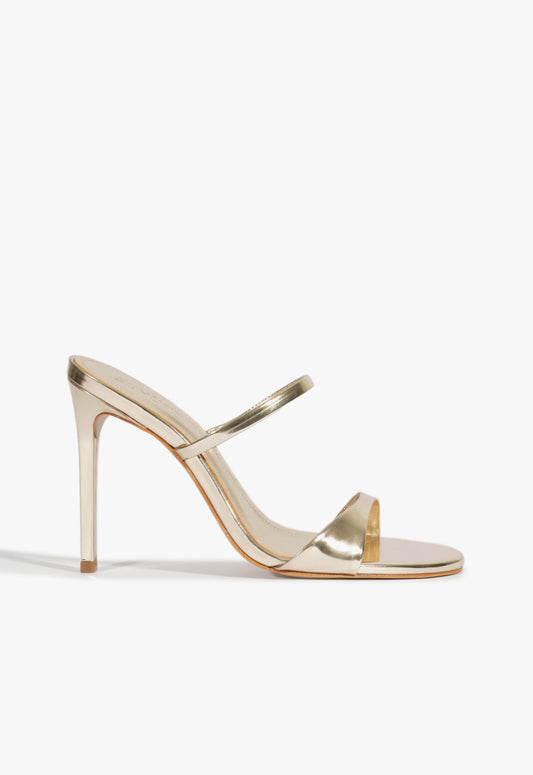 Jessica Mule Metallic Sandal PRE FALL 25 5 Gold Metallic - Schutz Shoes