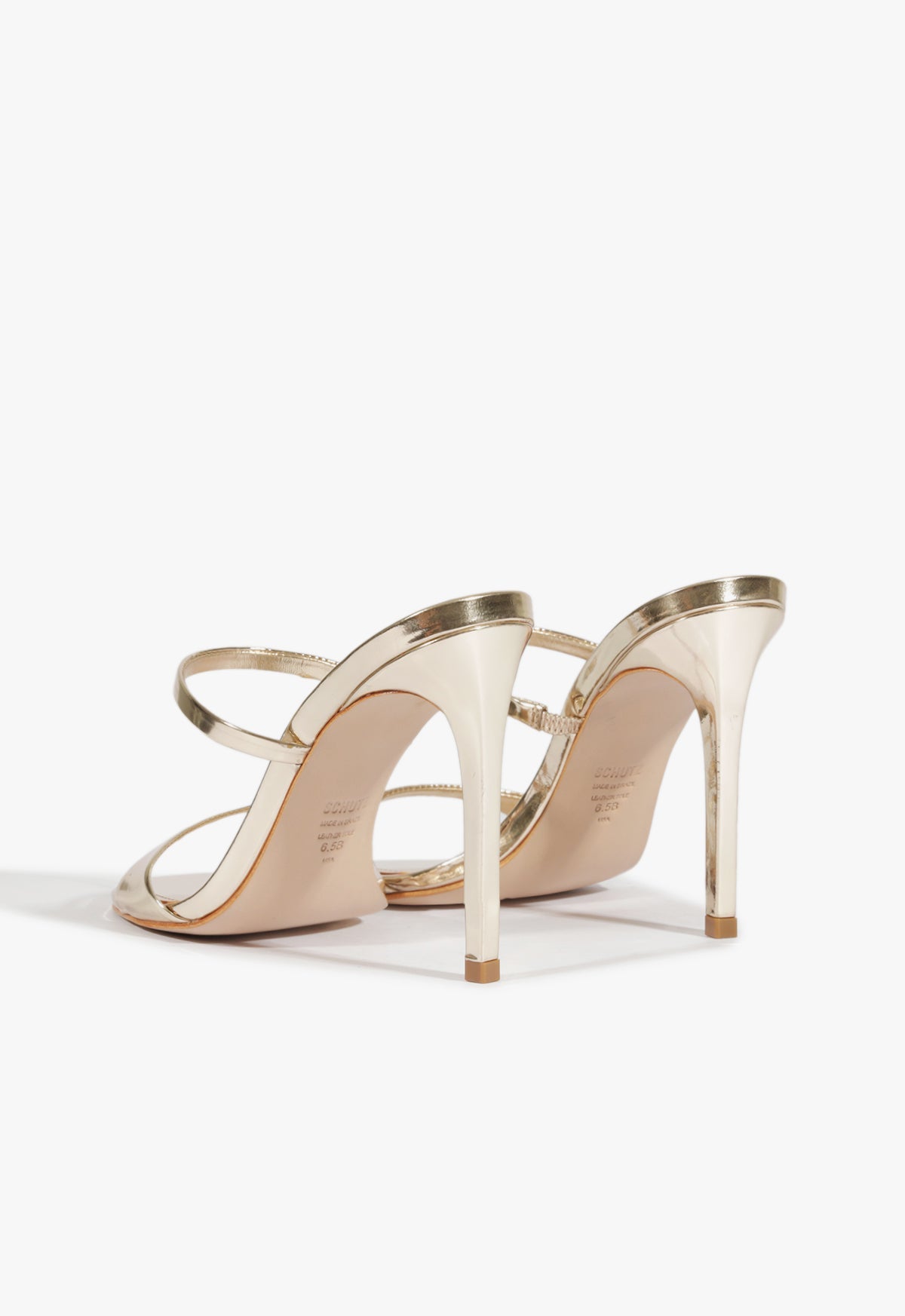 Jessica Mule Metallic Sandal PRE FALL 25 - Schutz Shoes
