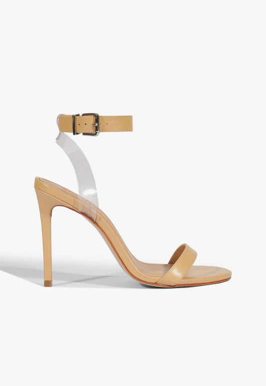 Irina Sandal SPRING 25 5 Beige Leather - Schutz Shoes