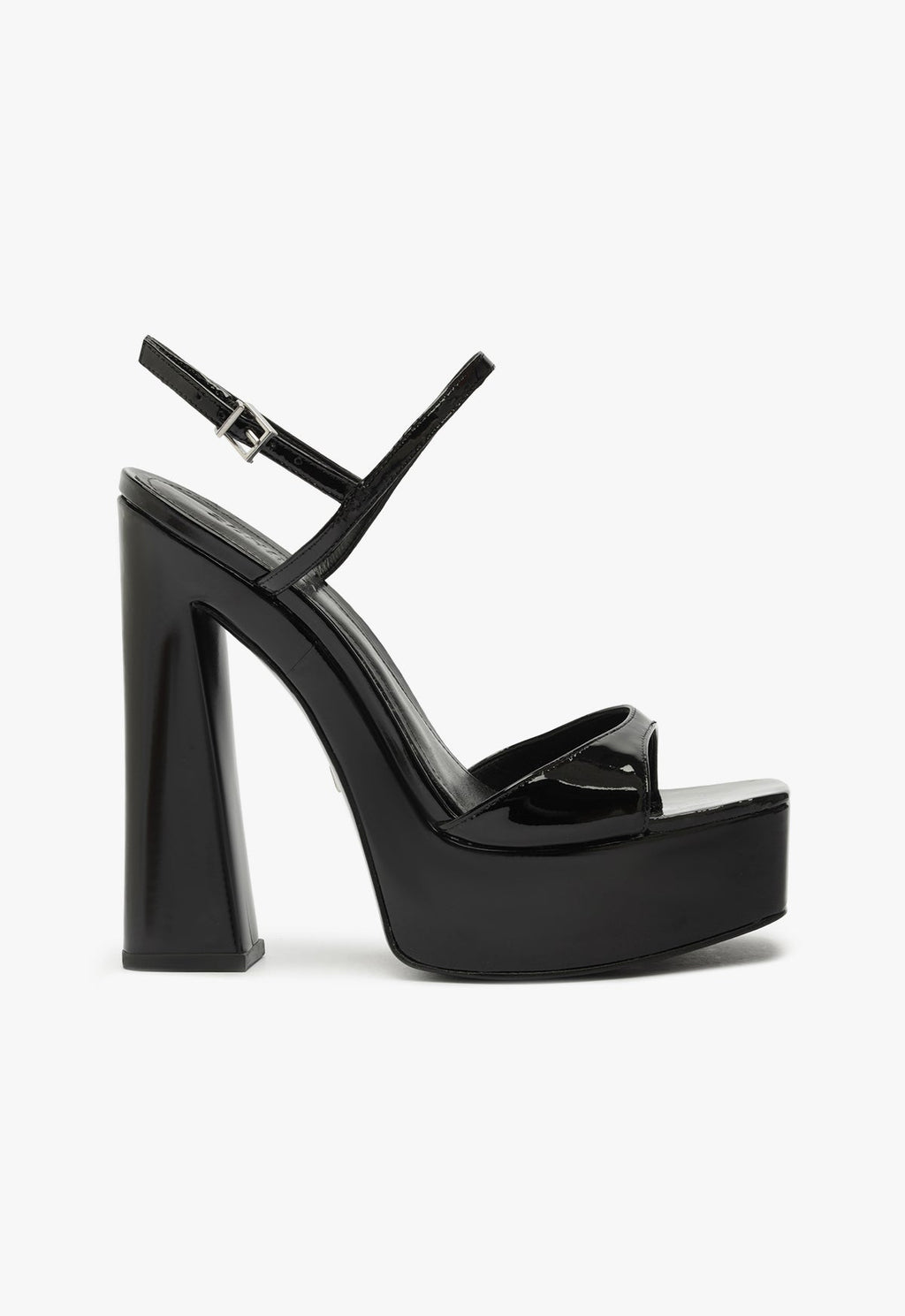 Arlene Platform Sandal WINTER 24 5 Black Patent Leather - Schutz Shoes