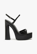 Arlene Platform Sandal WINTER 24 5 Black Patent Leather - Schutz Shoes