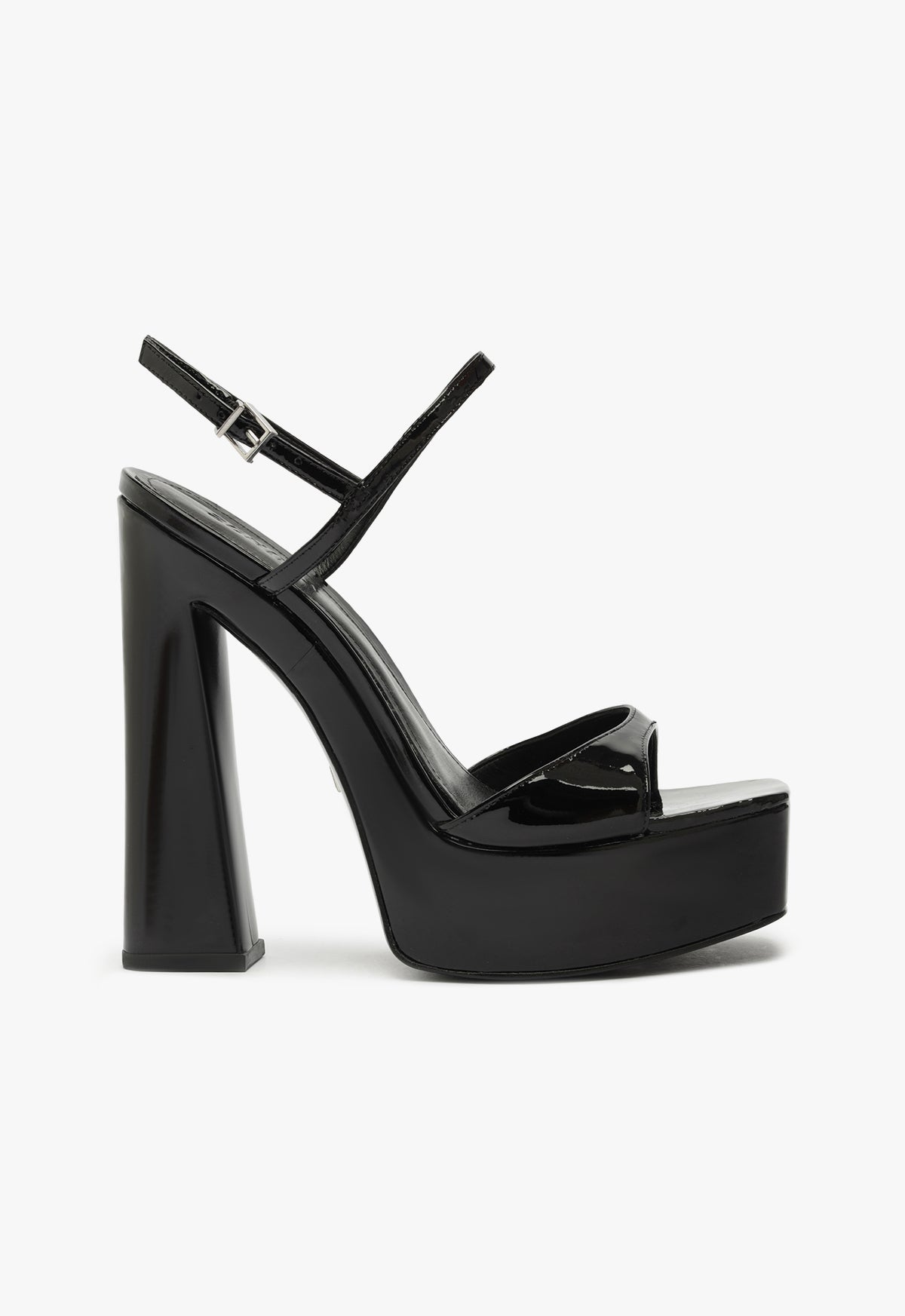 Arlene Platform Sandal WINTER 24 5 Black Patent Leather - Schutz Shoes