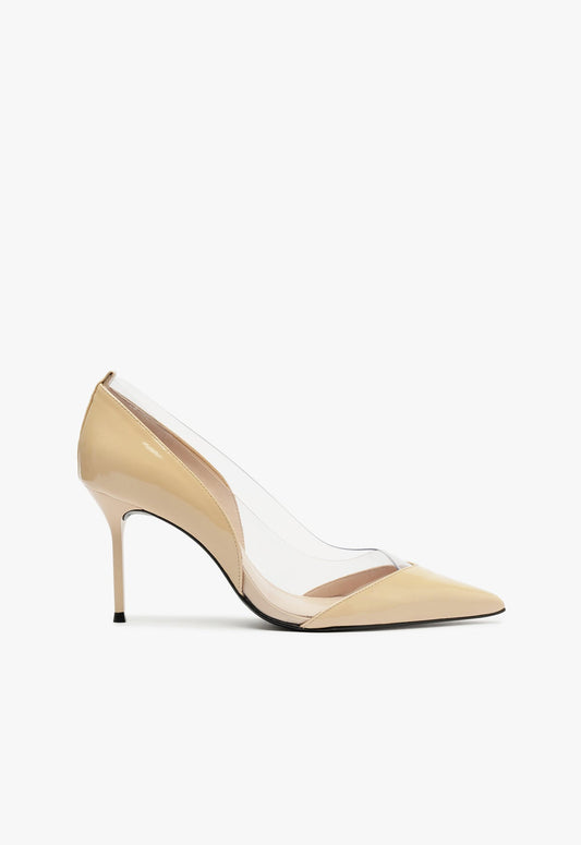 Andie Pump RESORT 25 5 Beige Leather - Schutz Shoes