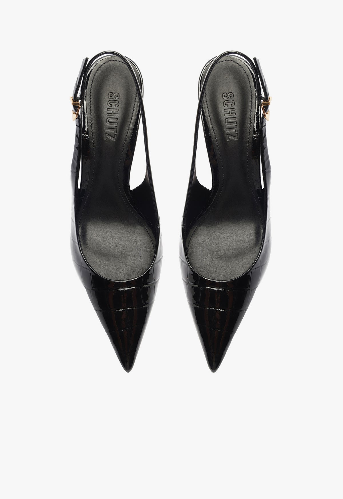Paola High Stiletto Black Pump RESORT 25 - Schutz Shoes