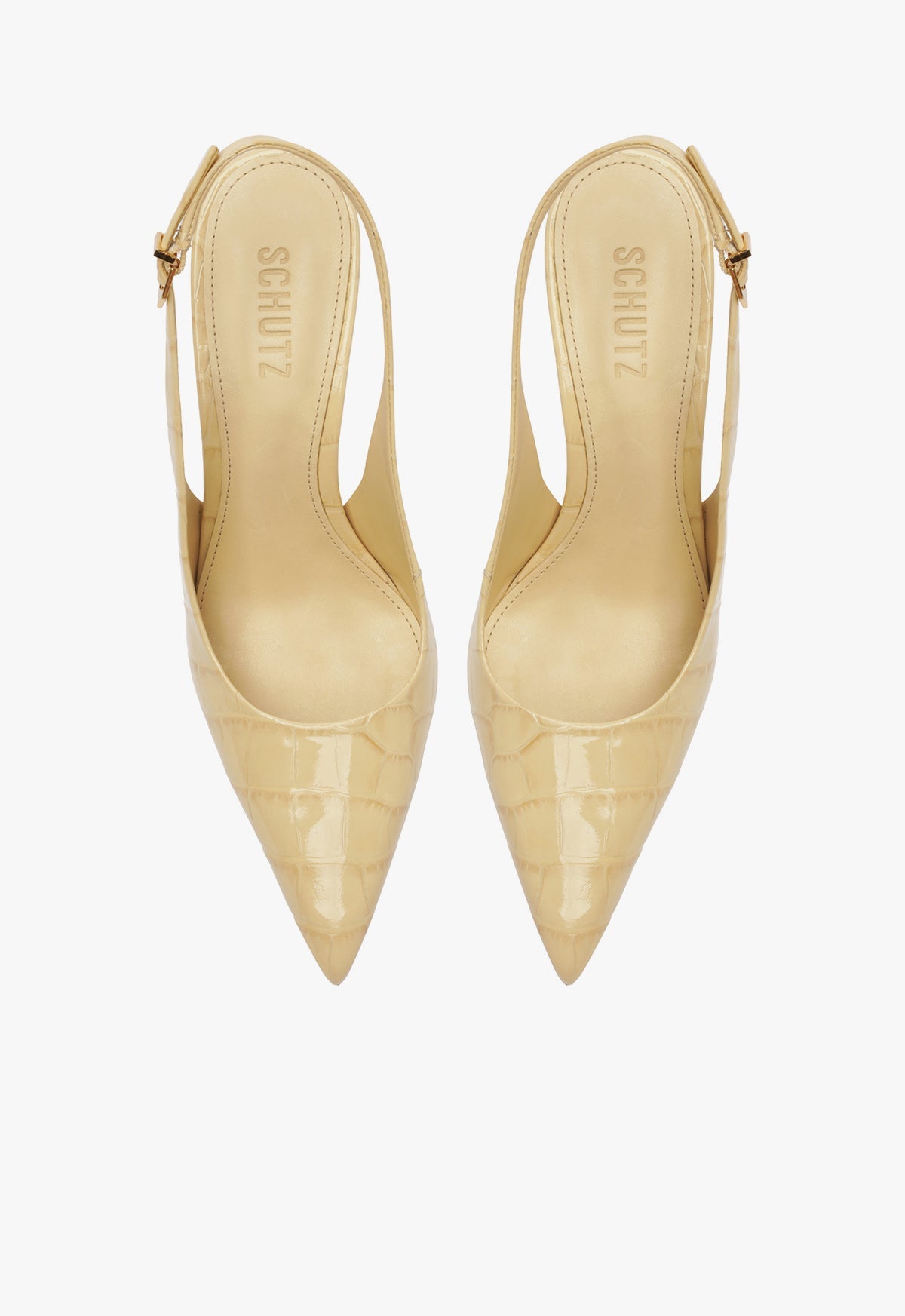 Paola High Stiletto Beige Pump RESORT 25 - Schutz Shoes