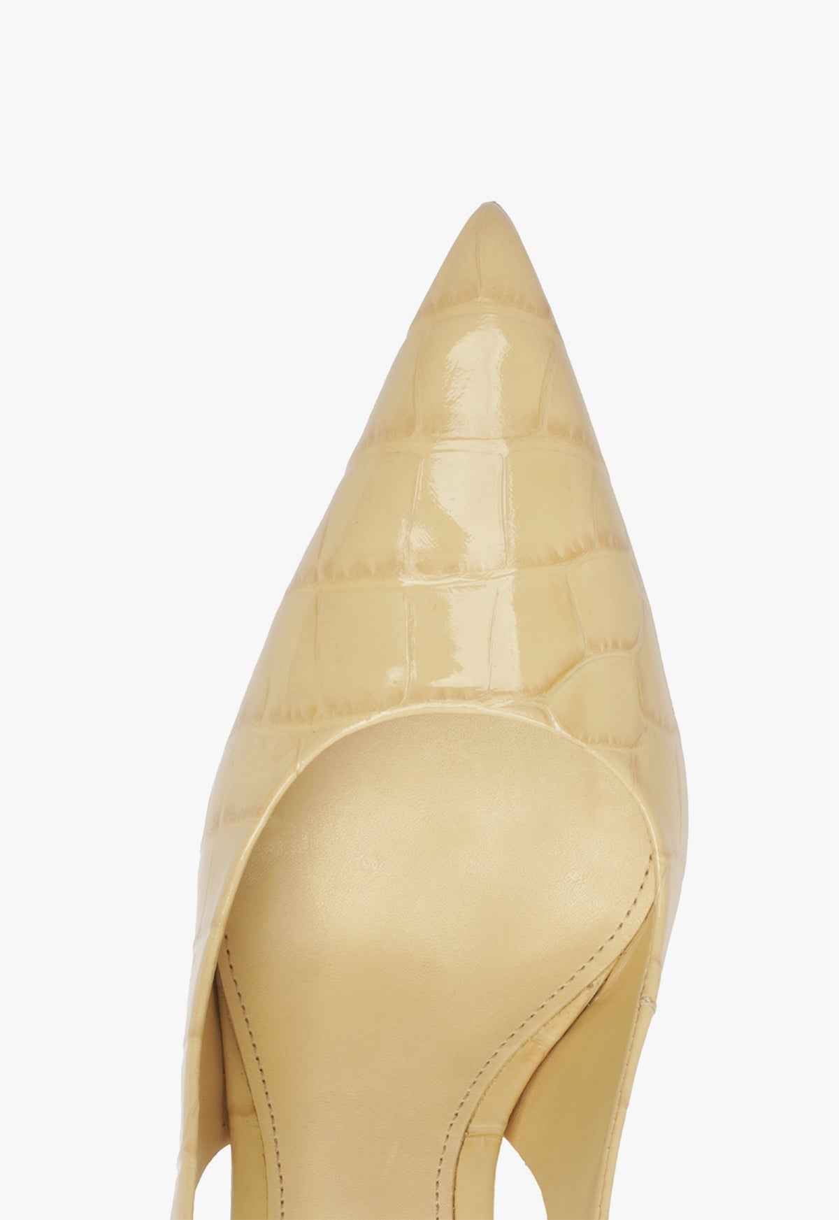 Paola High Stiletto Beige Pump RESORT 25 - Schutz Shoes